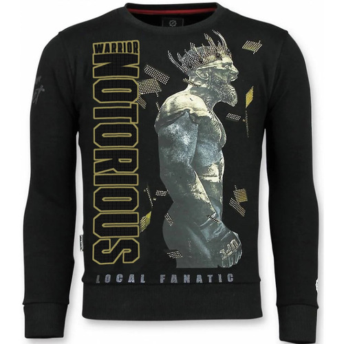 Textiel Heren Sweaters / Sweatshirts Local Fanatic Notorious King Conor Zwart