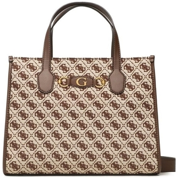 Guess IZZY 2 COMPARTMENT TOTE Brown