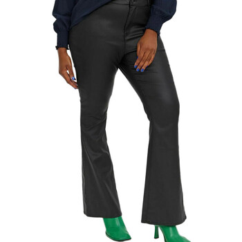 Textiel Dames Broeken / Pantalons Vero Moda  Zwart