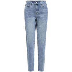 Textiel Dames Broeken / Pantalons Vila Mommie Jeans - Light Blue Denim Blauw