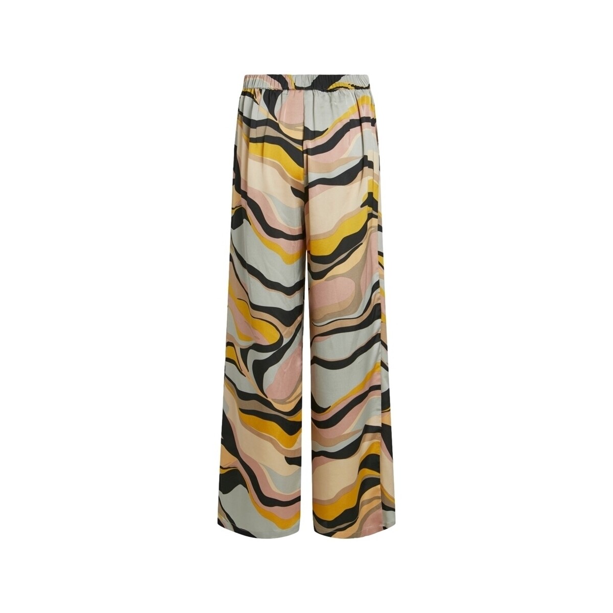 Textiel Dames Broeken / Pantalons Vila Pants Flowy - Tourmaline Multicolour