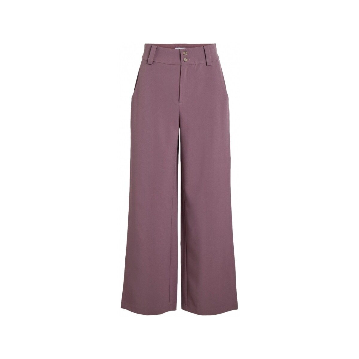 Textiel Dames Broeken / Pantalons Vila Pants Marna - Ephemera Roze