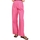 Textiel Dames Broeken / Pantalons Jjxx Pants Vigga Wide - Carmine Rose Roze