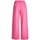 Textiel Dames Broeken / Pantalons Jjxx Pants Vigga Wide - Carmine Rose Roze