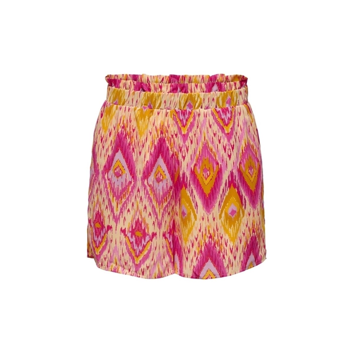 Textiel Dames Korte broeken / Bermuda's Only Shorts Alma Life Poly - Raspberry Rose Roze