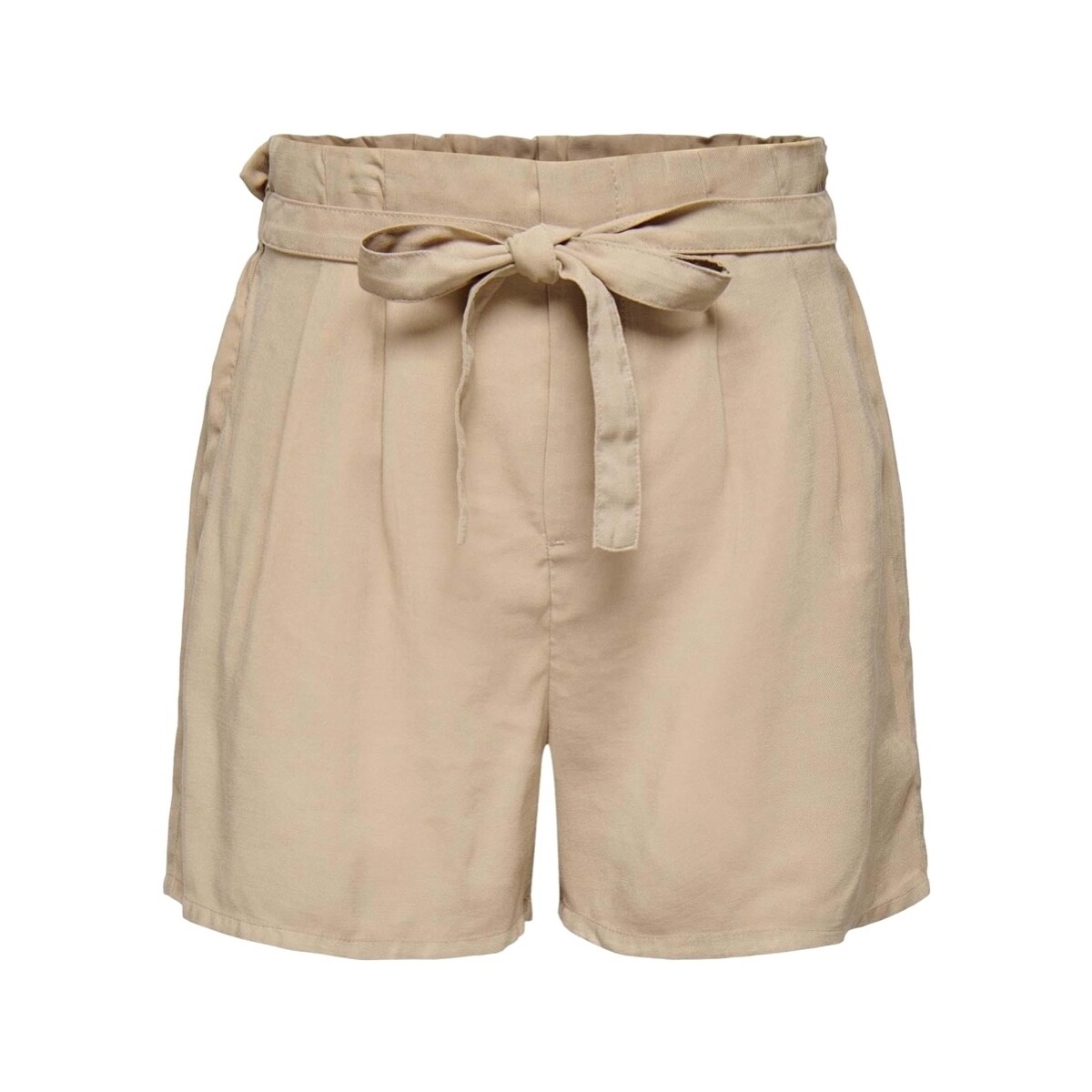 Textiel Dames Korte broeken / Bermuda's Only Shorts Aris Life - Nomad Beige