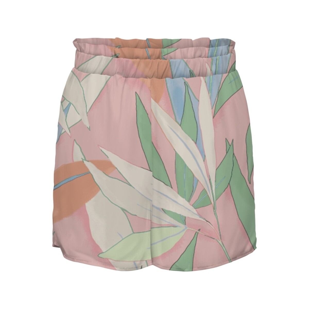 Textiel Dames Korte broeken / Bermuda's Only Shorts Alma Life Poly - Coral Cloud Roze