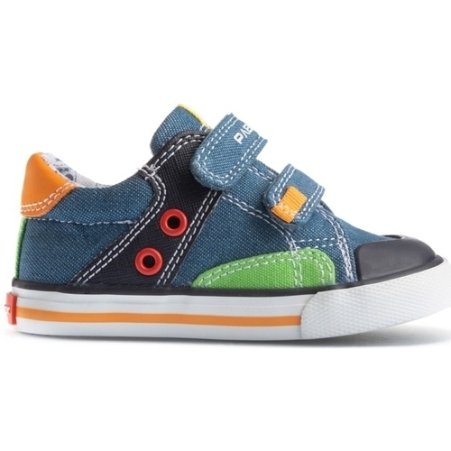 Schoenen Kinderen Sneakers Pablosky Baby 971511 K - Denim Jeans Blauw