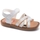 Schoenen Kinderen Sandalen / Open schoenen Pablosky Baby 030200 B - Olimpo Blanco Wit