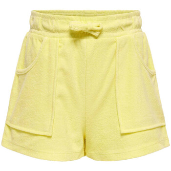 Textiel Meisjes Korte broeken / Bermuda's Kids Only  Geel