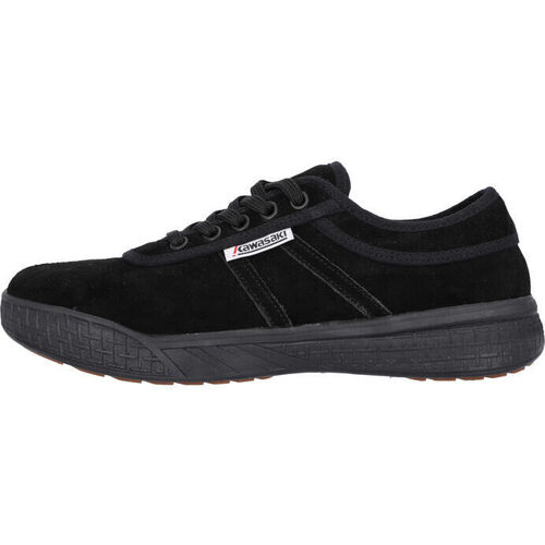 Schoenen Sneakers Kawasaki Leap Suede Shoe K204414-ES 1001S Black Solid Zwart