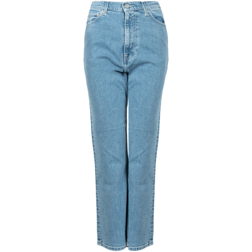 Textiel Dames 5 zakken broeken Tommy Hilfiger DW0DW12171 | Harper Blauw