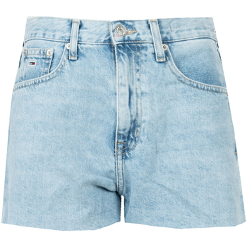 Textiel Dames Korte broeken / Bermuda's Tommy Hilfiger DW0DW12458 | Hotpant Blauw