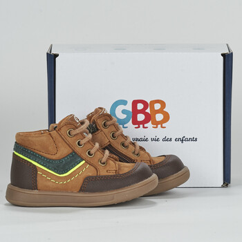 Schoenen Jongens Hoge sneakers GBB  Brown
