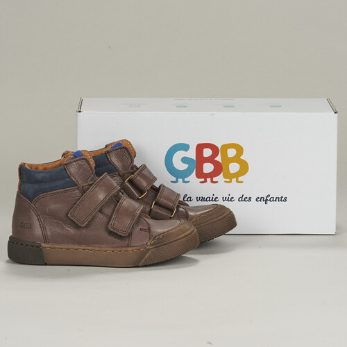 Schoenen Jongens Hoge sneakers GBB  Brown
