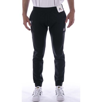 Textiel Heren Broeken / Pantalons Le Coq Sportif Pantaloni  Ess Pant Slim N°2 M Nero Zwart