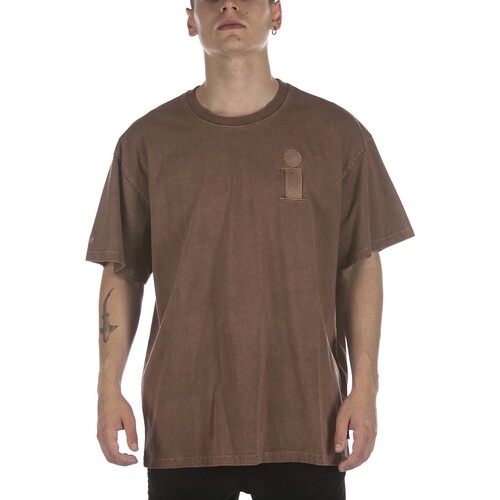Textiel Heren T-shirts & Polo’s Iuter Monogram Tee Brown