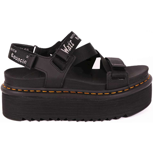 Schoenen Dames Sandalen / Open schoenen Dr. Martens Sandal - Kimber Hydro Leather Zwart