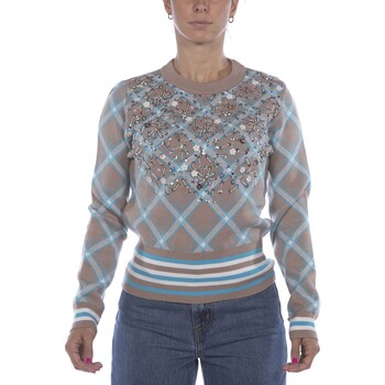 Textiel Dames Sweaters / Sweatshirts T By Me Maglioncino Brown