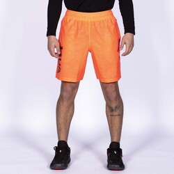 Textiel Heren Korte broeken / Bermuda's Under Armour Ua Woven Emboss Shorts Orange