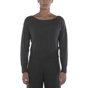 Textiel Dames Sweaters / Sweatshirts Guess Es Ls Cable Tanya Swtr Grijs