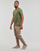 Textiel Heren T-shirts korte mouwen Polo Ralph Lauren T-SHIRT AJUSTE EN COTON Kaki