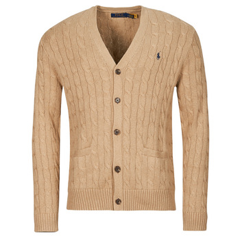 Polo Ralph Lauren GILET MAILLE CABLE  camel