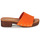Schoenen Dames Leren slippers JB Martin APRIL Croute / Orange