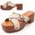 Schoenen Dames Sandalen / Open schoenen Bozoom 83218 Beige