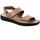Schoenen Heren Sandalen / Open schoenen Grunland GRU-RRR-SA1241-CAS Brown