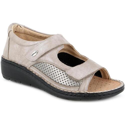 Schoenen Dames Sandalen / Open schoenen Grunland GRU-RRR-SC5559-TO Brown