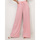 Textiel Dames Broeken / Pantalons La Modeuse 67270_P156262 Roze