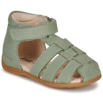 Schoenen Jongens Sandalen / Open schoenen Little Mary LEANDRE Groen