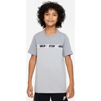 Textiel Jongens T-shirts & Polo’s Nike Sportswear Grijs