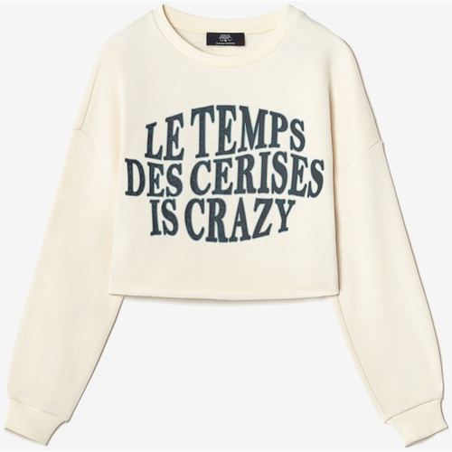 Textiel Meisjes Sweaters / Sweatshirts Le Temps des Cerises Sweater MOLLIEGI Brown