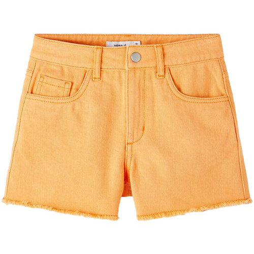 Textiel Meisjes Korte broeken / Bermuda's Name it  Orange