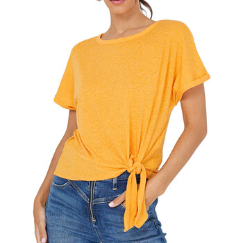 Textiel Dames T-shirts & Polo’s Vero Moda  Orange