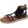 Schoenen Dames Sandalen / Open schoenen Femme Plus BC586 Zwart