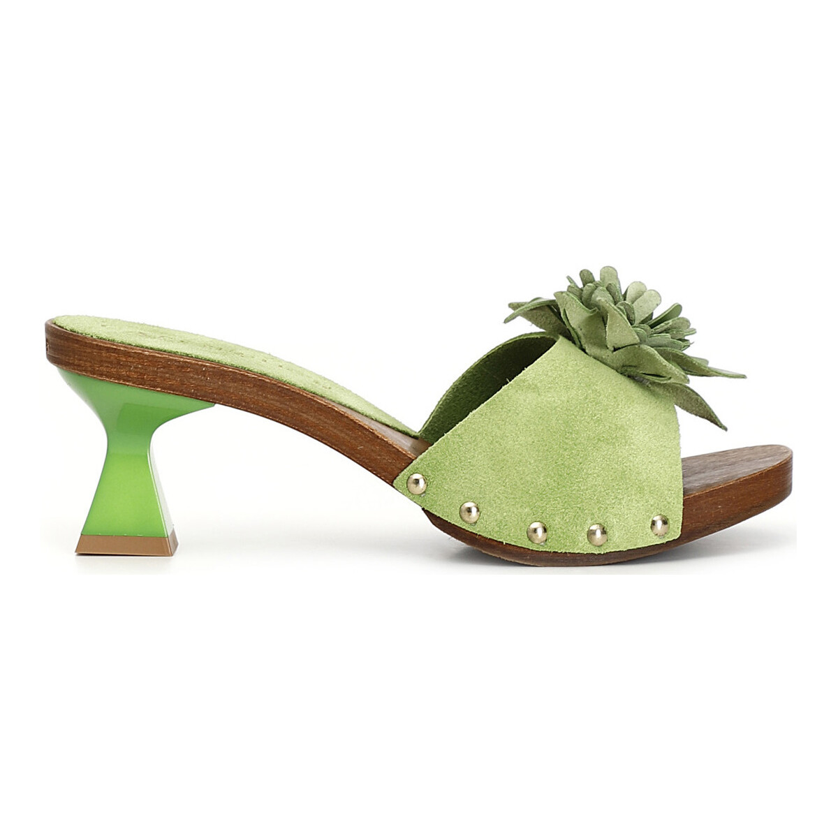 Schoenen Dames Sandalen / Open schoenen Café Noir C1FD6002 Groen