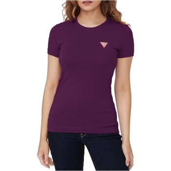 Textiel Dames T-shirts & Polo’s Guess W2YI44 J1314 Violet