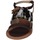 Schoenen Dames Sandalen / Open schoenen Café Noir BC602 Brown