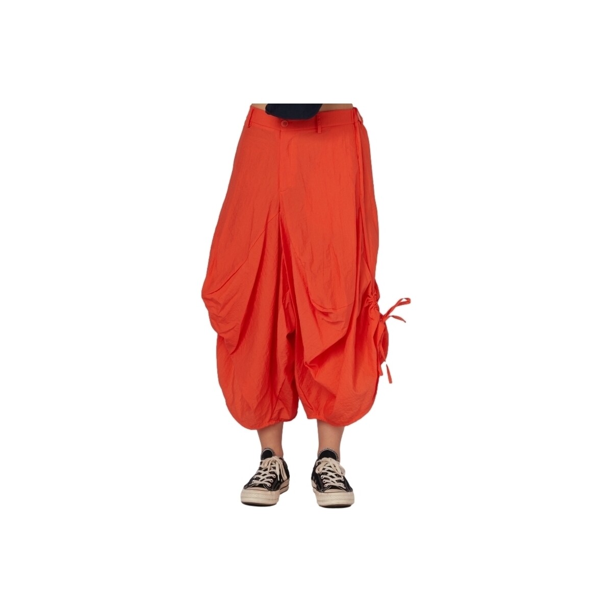 Textiel Dames Broeken / Pantalons Wendy Trendy Pants 800075 - Orange Orange