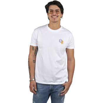 Textiel Heren T-shirts korte mouwen Superb 1982 SPRBCA-2202-WHITE Wit