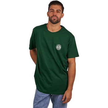 Textiel Heren T-shirts korte mouwen Superb 1982 SPRBCO-002-GREEN Groen