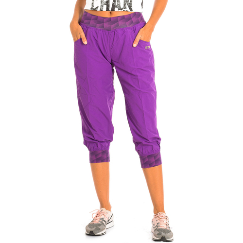 Textiel Dames Korte broeken Zumba Z1B00165-LILA Violet