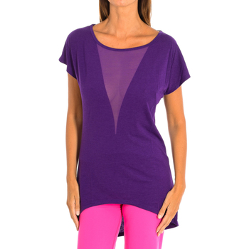 Textiel Dames T-shirts & Polo’s Zumba Z1T00683-LILA Violet