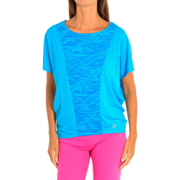 Textiel Dames T-shirts & Polo’s Zumba Z1T00685-AZUL Blauw