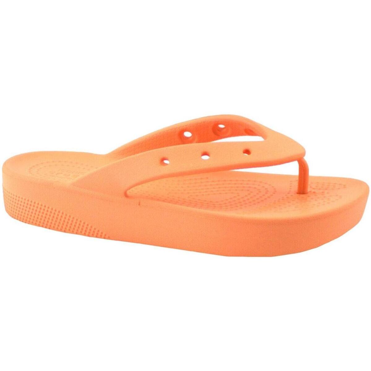 Schoenen Dames Slippers Crocs CRO-RRR-207714-PAPA Orange
