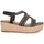 Schoenen Dames Sandalen / Open schoenen Zapp BASKETS  23526 Zwart
