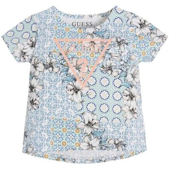Textiel Kinderen T-shirts & Polo’s Guess K3GI05 K6YW3 Blauw